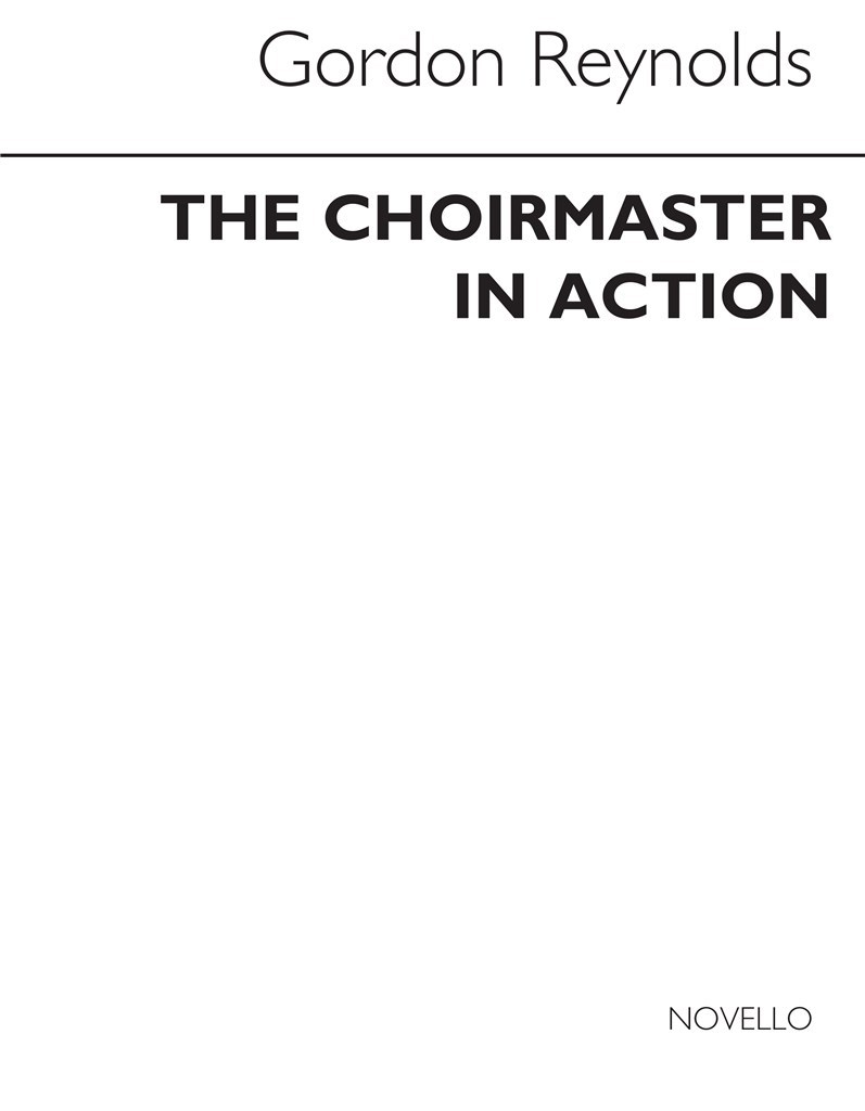 Choirmaster In Action Book